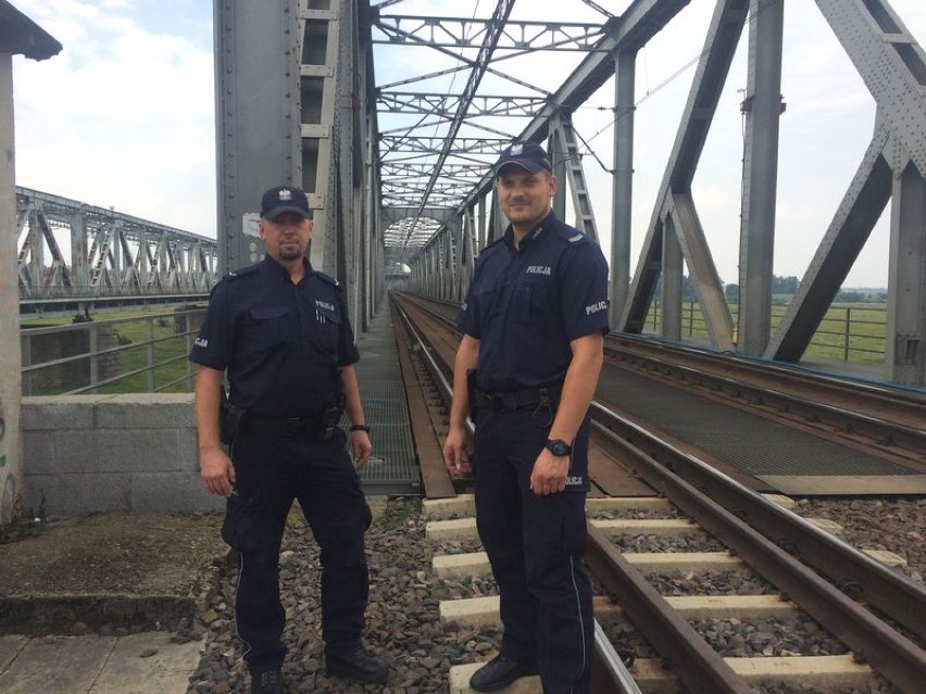 Lisewo Malborskie. Obywatel Niemiec mógł zginąć na torach kolejowych. Uratowali go policjanci