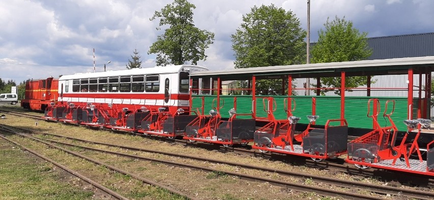 Rowerem po torach. Drezyny wyjadą na trasy wokół Opola Lubelskiego 