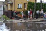 Ulewa zalała Tarpno. Mieszkańcy przeklinali władze miasta