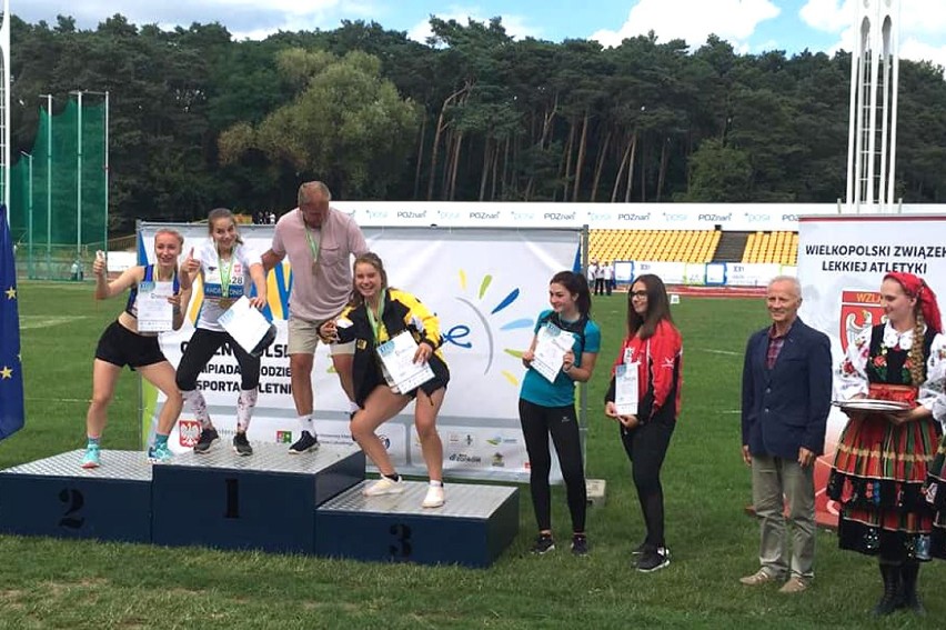 Lekkoatleci z „Osy” Zgorzelec na podium Ogólnopolskiej Olimpiady Młodzieży