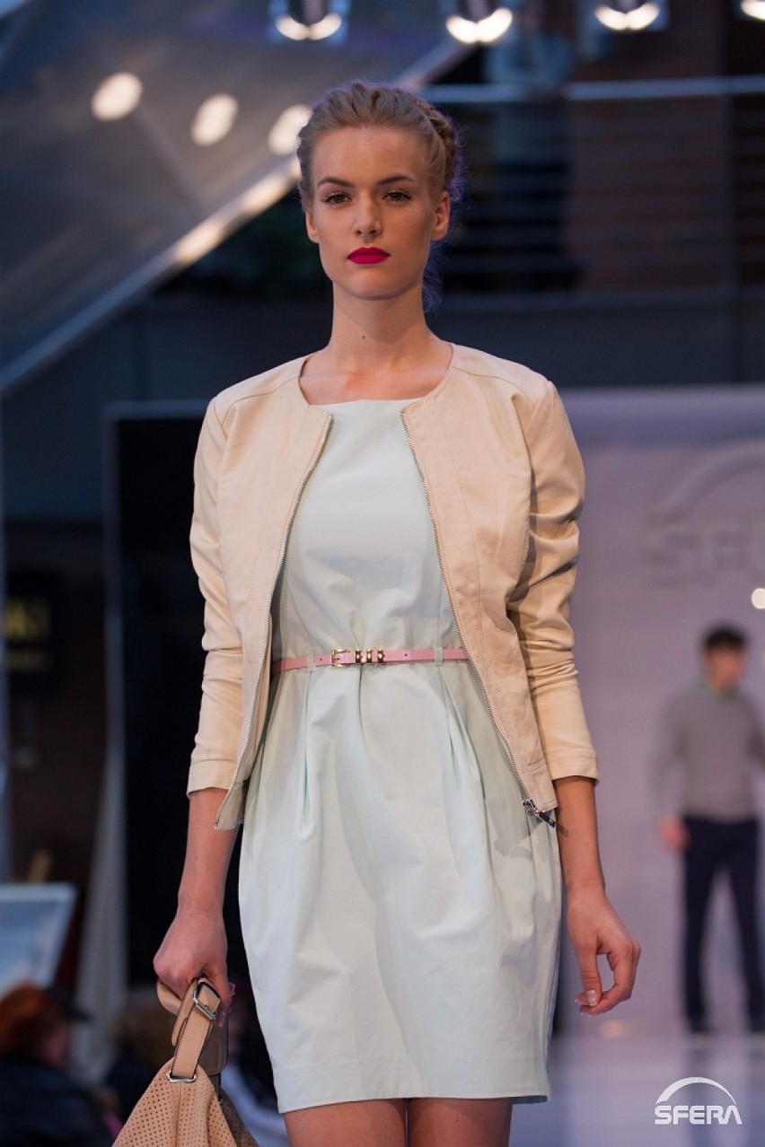 Moda wiosna 2014. Pokaz mody w bielskiej Galerii Sfera