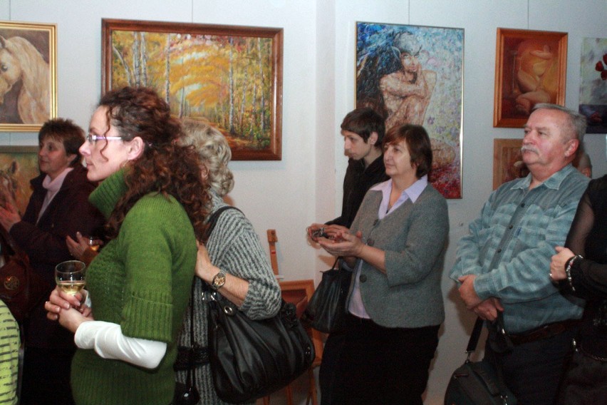 Sieraków - Wystawa prac i promocja kalendarza ''Drzewce 2002''