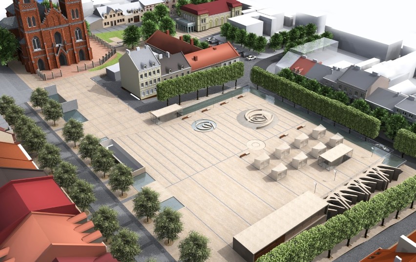 Podpisano umowę na przebudowę Placu Wolności i Rynku Zduńskiego w Kutnie