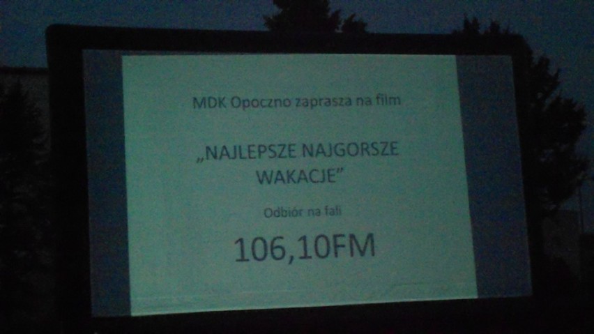 Kino samochodowe po raz pierwszy w Opocznie 