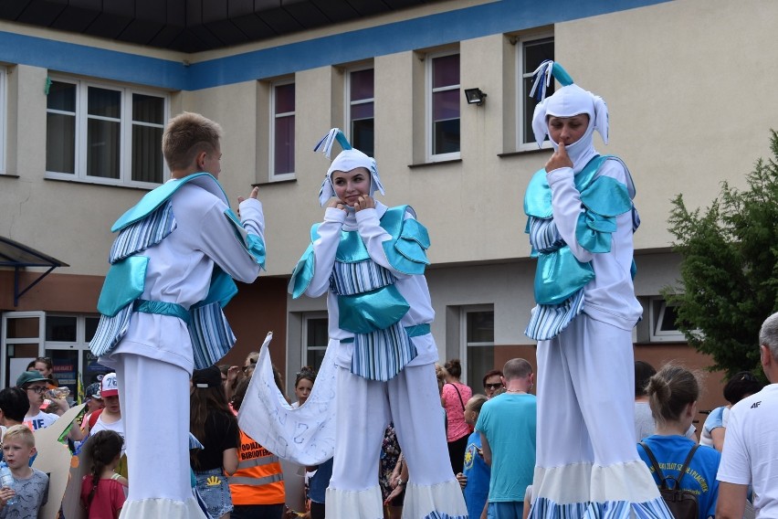 Rybobranie 2018 w Krośnie Odrzańskim. Parada rybobraniowa.