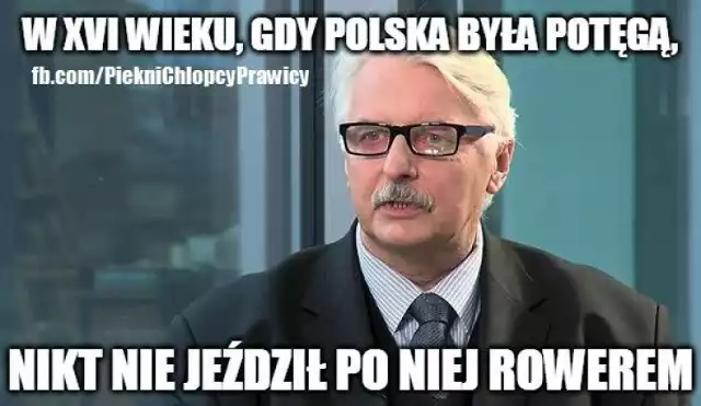 Internauci żartują ze słów Witolda Waszczykowskiego