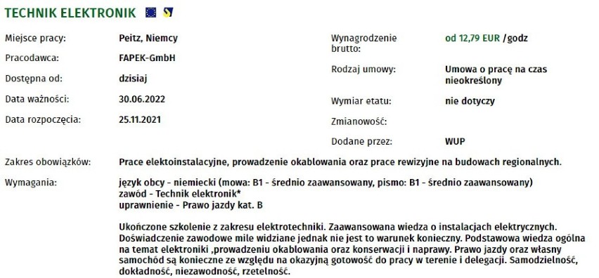 Szukasz pracy w Niemczech? Jesteś ciekawy w jakich zawodach...