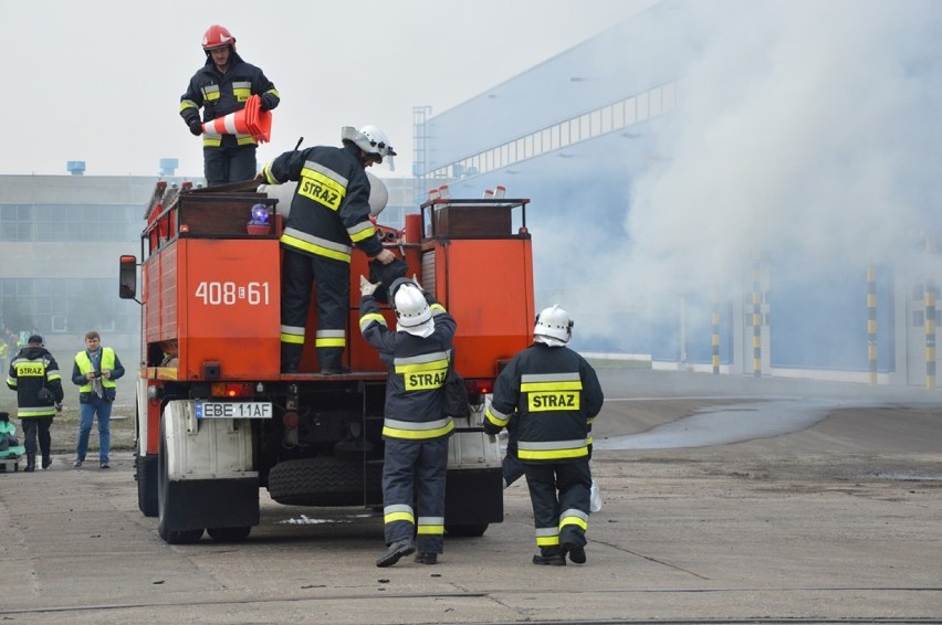 Ćwiczenia strażackie w Sepmertransie