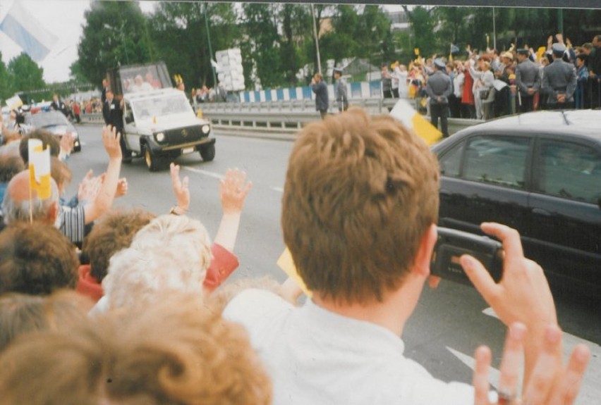 Przejazd ulicami miasta Papieża Jana Pawła II