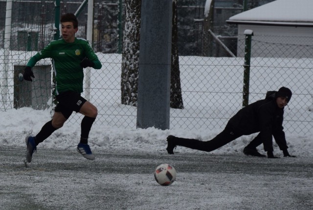 To był drugi w tym roku sparing Lechii Zielona Góra, która przygotowuje się do rozgrywek Centralnej Ligi Juniorów U17