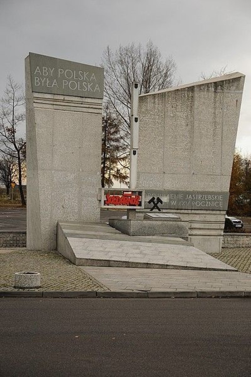 Pomnik Solidarności w Jastrzębiu Zdroju. Fot. Piotr Stafin