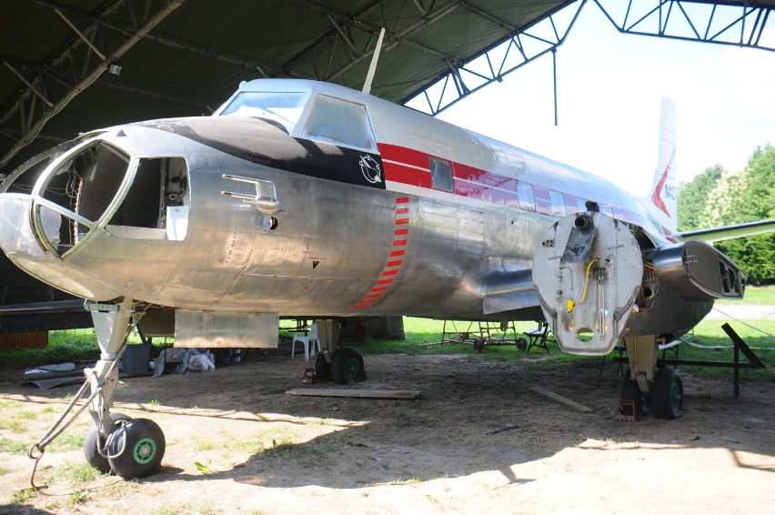 Przy samolocie PZL MD-12F trwają nadal prace restauracyjne