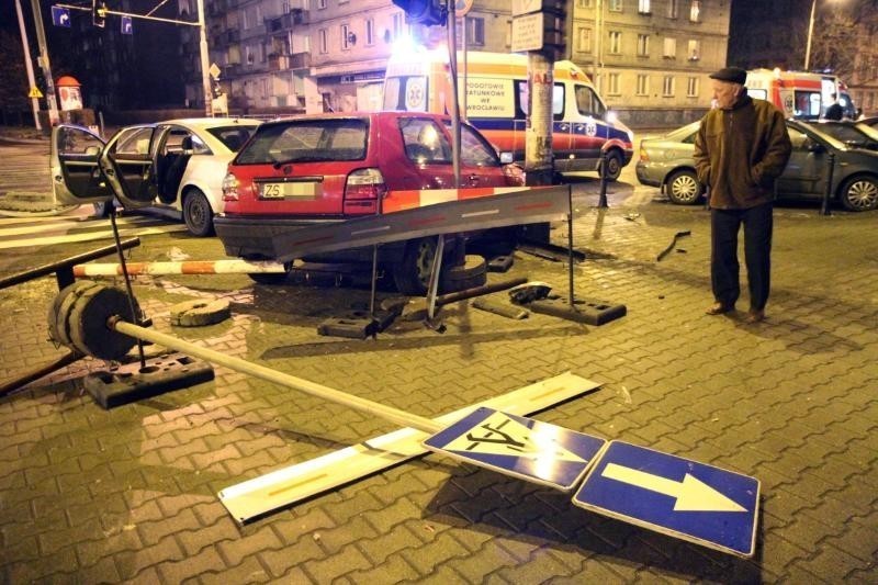 Wrocław: Kolejny wypadek na Kołłątaja (ZDJĘCIA)