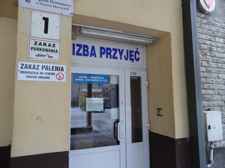 Szpital w Świętochłowicach wprowadził określone godziny odwiedzin pacjentów. Powodem jest grypa