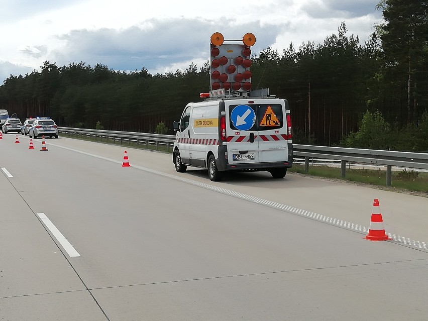 Wypadek na A4. Utrudnienia na wysokości Bolesławca (ZDJĘCIA) 