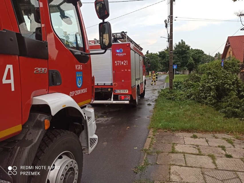 Po nawałnicach w Zduńskiej Woli i okolicy. Karsznice i gmina Zapolice bez prądu AKTUALIZACJA