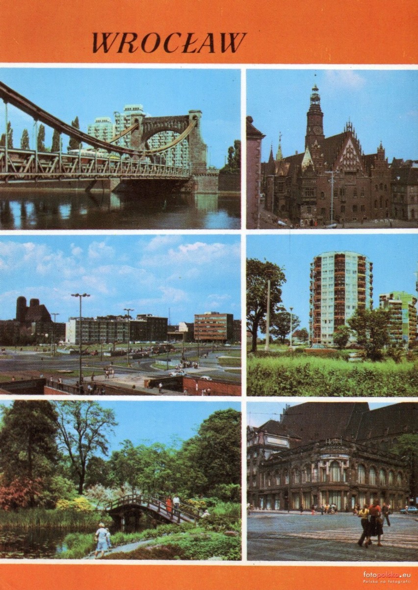 Tak wyglądał Wrocław na pocztówkach w czasach PRL-u (ZOBACZ ZDJĘCIA)