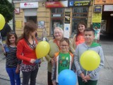W Kielcach zachęcali do pomocy niewidomym na Ukrainie