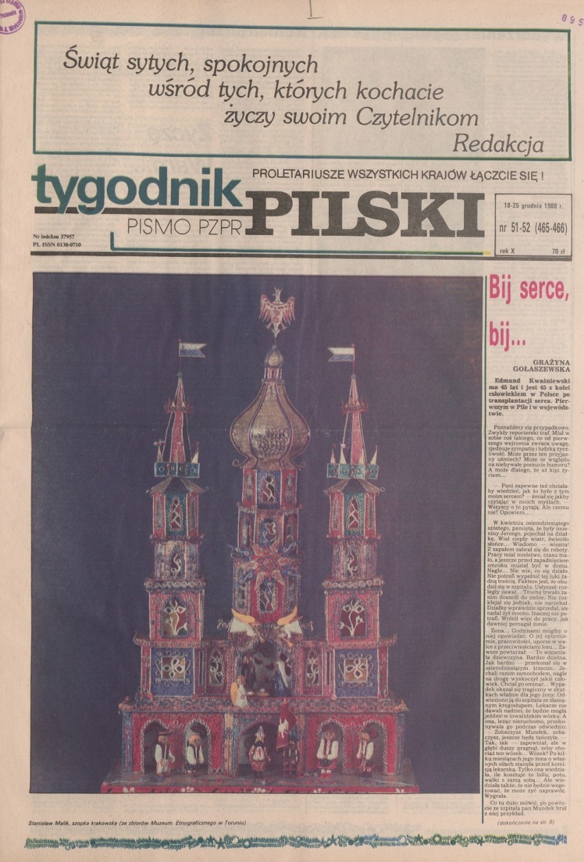 Na drogach w województwie coraz więcej wypadków. Przełom 1988 i 1989 roku 