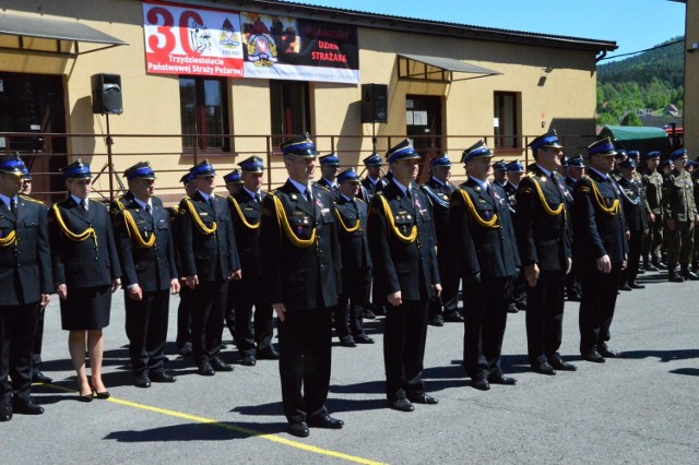 Powiatowe obchody Dnia Strażaka w Myślenicach