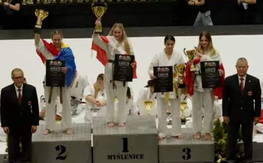 Zofia Perzan mistrzynią Europy w karate. Zdobyła złoto