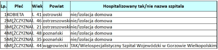 Koronawirus Wielkopolska. 6 nowych przypadków zakażeń koronawirusem