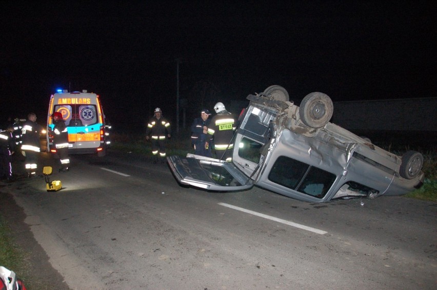 Wypadek pod Zbąszyniem.Nie żyje 32 letnia pasażerka...