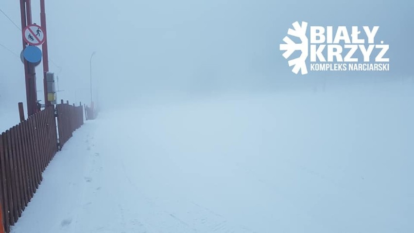 Pogoda nie jest łaskawa dla narciarzy, pojeździmy tylko na Białym Krzyżu. Najbliższe dni to jednak ochłodzenie