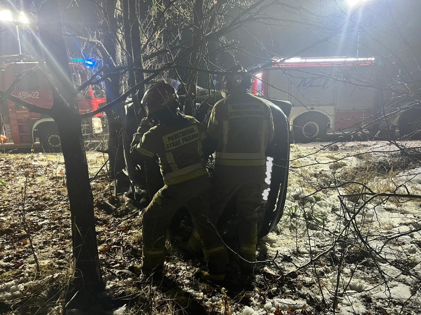 Wypadek w Starachowicach. Ranne cztery osoby 
