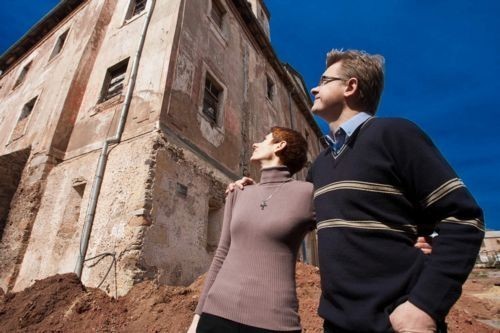 Agnieszka i Krzysztof Wieczorek marzą o odrestaurowaniu pałacu. Czeka ich jeszcze wiele pracy.