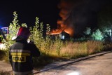 Pożar fabryki mebli w Kościanie [ZDJĘCIA]