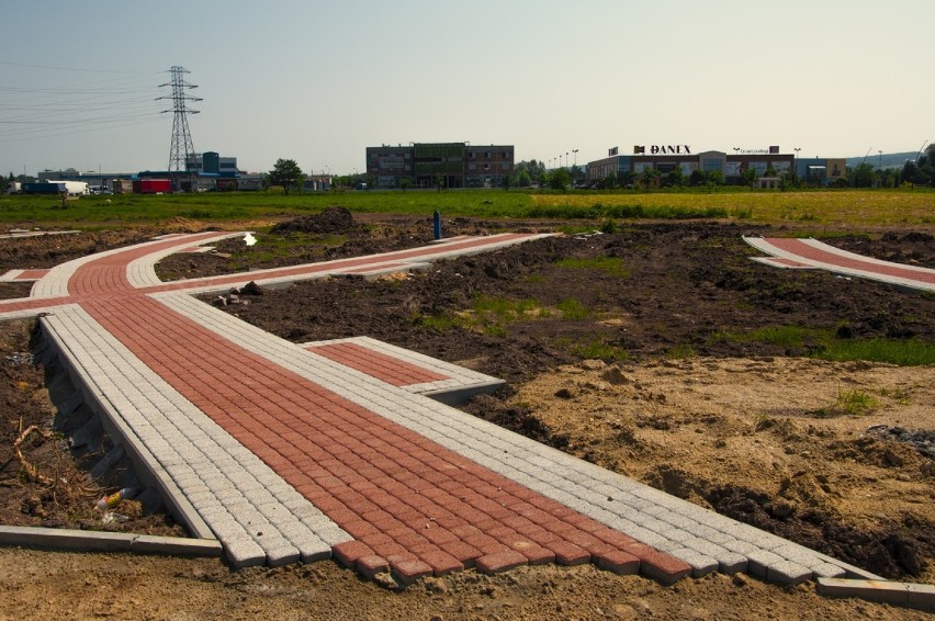 Buduje się: Park Papieski w Rzeszowie [FOTO]