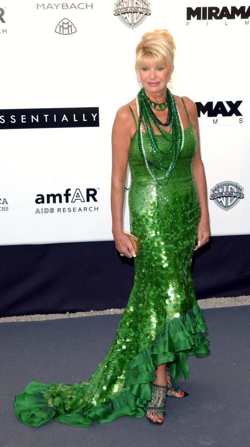 Ivana Trump podczas Festiwalu Filmowego w Cannes we Francji.