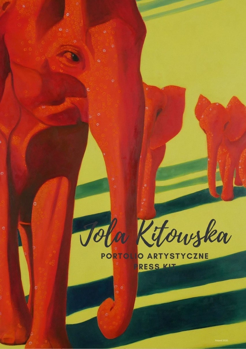 Afryka na obrazach rumskiej artystki Joli Kitowskiej. Wirtualna premiera nowego cyklu już w listopadzie