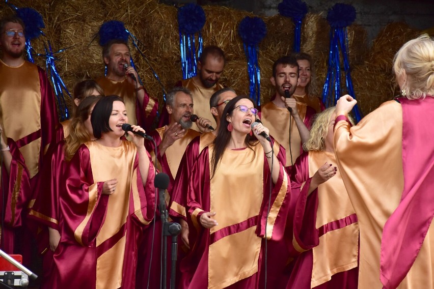 Chór Gospel Joy w sierpniu 2022 zaśpiewał na otwarciu Rancza...