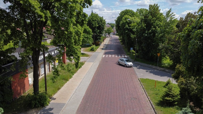 Ulica Sławkowska w Olkuszu