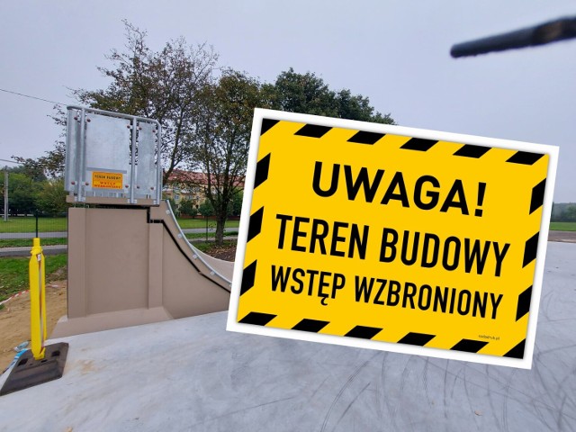 Nowa atrakcja dla młodzieży powstała w Nowym Miasteczku. Wkrótce otwarcie. Młodzi mieszkańcy już się tam wybierają, to jednak wciąż teren budowy i wstęp jest zabroniony