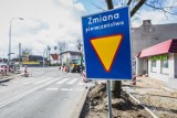 Ostrów Wielkopolski. Trwają prace modernizacyjne. Kaliska z pierwszeństwem przejazdu