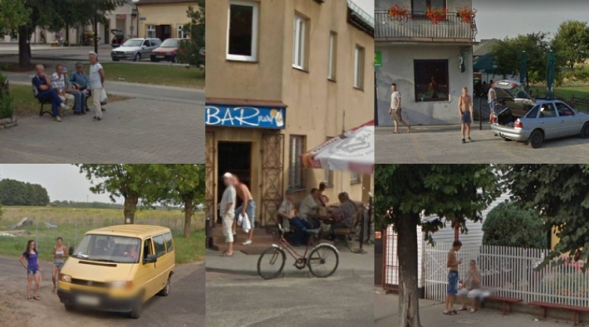 Mieszkańcy gminy Osjaków na Google Street View. Najlepsze ujęcia 