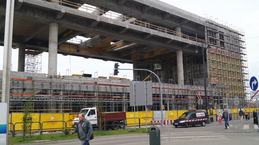 Budowa dworca PKP w Bydgoszczy. Jak przebiegają prace? [zdjęcia] 