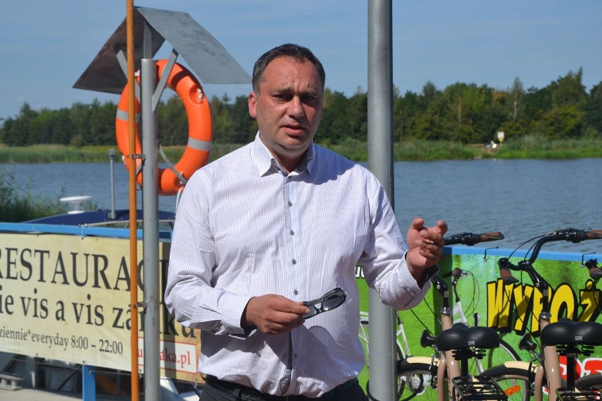Malbork. Wypożyczalnia rowerów "sail and e-bike" powstała w Parku Miejskim