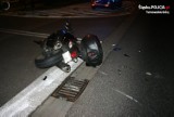 Tarnowskie Góry: Kolejny wypadek z udziałem motocyklisty