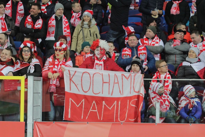 Polska - Korea Płd. na Stadionie Śląskim: tak kibice...