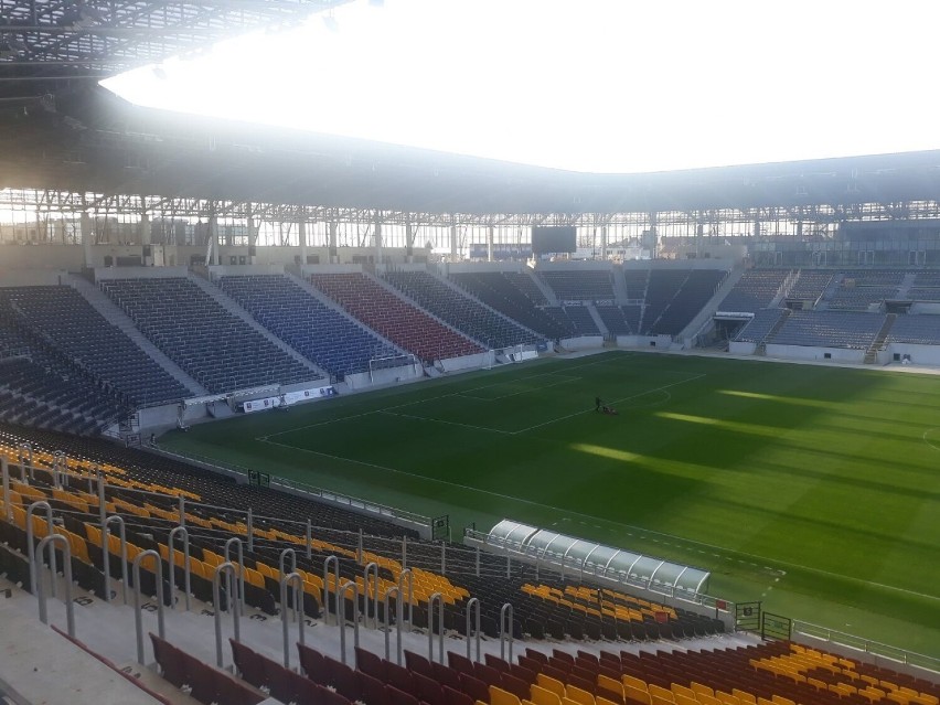 Stadion Pogoni Szczecin - stan na 12 kwietnia 2022 r.