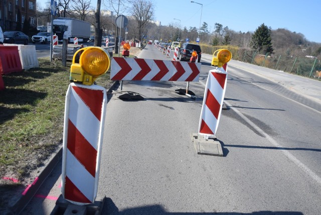 Pierwszy etap przebudowy skrzyżowania ma potrwać do drugiej połowy kwietnia.