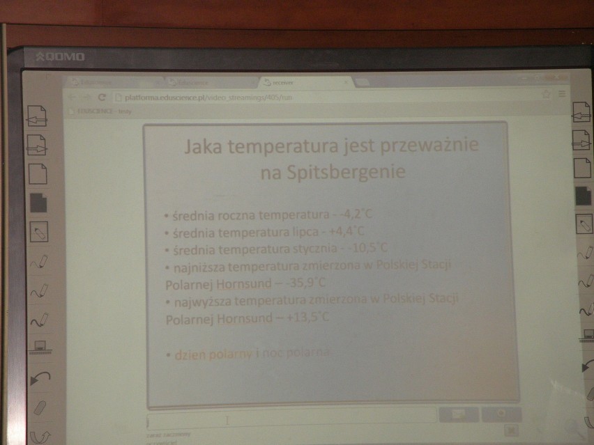 Gniezno: Dzieci ze Szkoły Podstawowej nr 5 połączyły się z stacją polarną na Spitsbergenie