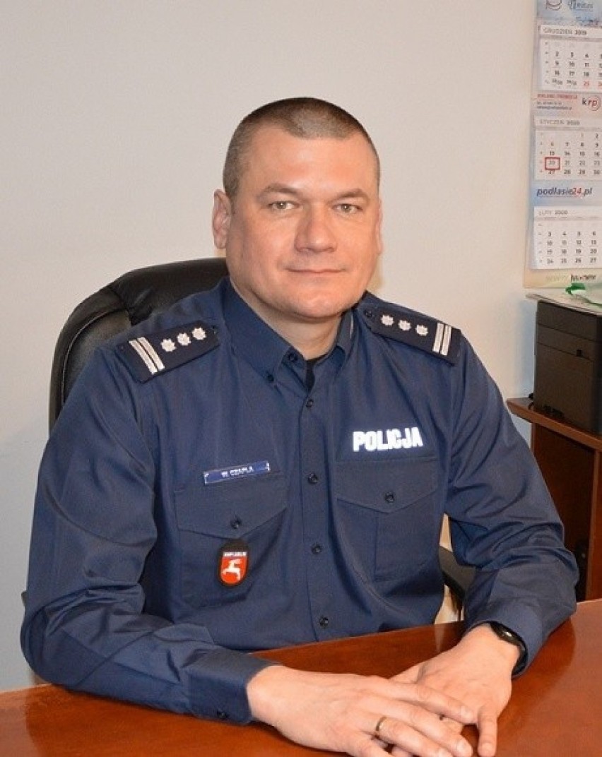 Komendant Miejski Policji w Białej Podlaskiej...