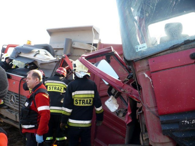 Wypadek na żwirowni w Zemsku