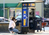 Złodzieje wysadzili bankomat przy hali targowej w Piotrkowie [ZDJĘCIA, FILM]