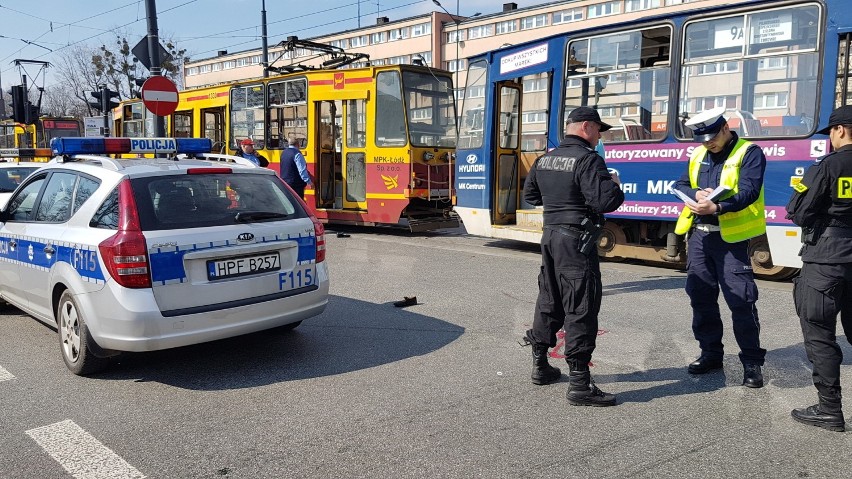 Śmiertelne potrącenie przez tramwaj MPK Łódź